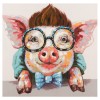 New Arrival Hot Sale Pig 5D Diy Embroidery Cross Stitch Diamond Painting Kits UK NA0342