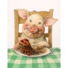 Funny Full Square Drill Pig 5D Diy Cross Stitch Diamond Painting Kits UK NA0319