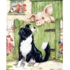 Oil Painting Style Pig 5D Diy Embroidery Diamond Painting Kits UK NA0332