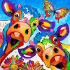 New Arrival Hot Sale Cow 5D Diy Embroidery Cross Stitch Diamond Painting Kits UK NA0203