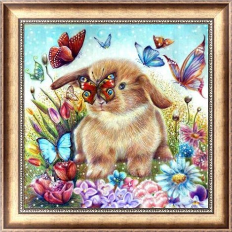 2019 Cheap Diamond Pattern Rabbit Diy 5d Diamond Painting Kits UK VM6209