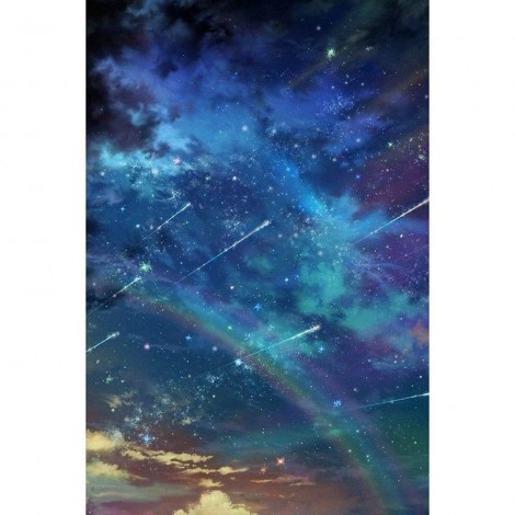 2019 Scenic Starry Sky Mosaic Cross Stitch 5D DIY Diamond Painting Kits UK VM90325