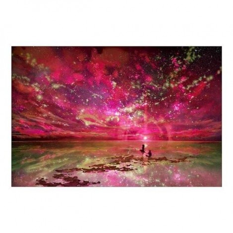 2019 Dream Fantastic Beautiful Night Sky Mosaic Diamond Painting Kits UK VM1166