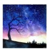 Modern Art Styles Cool Blue  starry sky Diamond Painting Kits UK AF9621