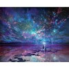 2019 New Dream Night Starry Sky Landscape 5d Diamond Painting UK VICM1034