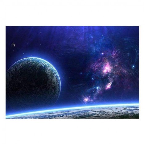 Fantasy Styles Dream Blue Starry Sky Diamond Painting Kits UK AF9658