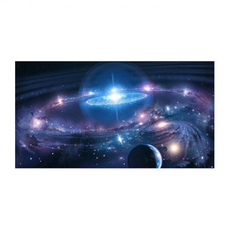 Hot Sale Dreamy Blue Starry Sky Diamond Painting Kits AF9674
