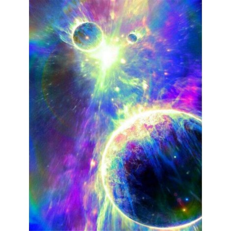 2019 New Bedazzled Colorful Starry Sky Diamond Painting Ideas AF9668