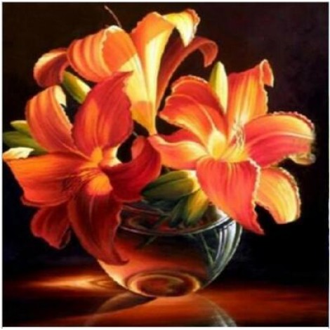 New Arrival Hot Sale Fast Delivery Flower Pattern 5d Diy Diamond Painting Kits UK VM7030