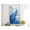 Special Popular Wall Decor Beautiful Peacock 5d Diy Cross Stitch UK VM1367