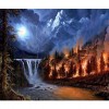 Home Decorate Dream Series Mountain Lake Diamond Painting Kits UK AF9550