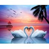 Dream Swans Love Home Decorate 5d Diy Diamond Painting Kits UK VM9945