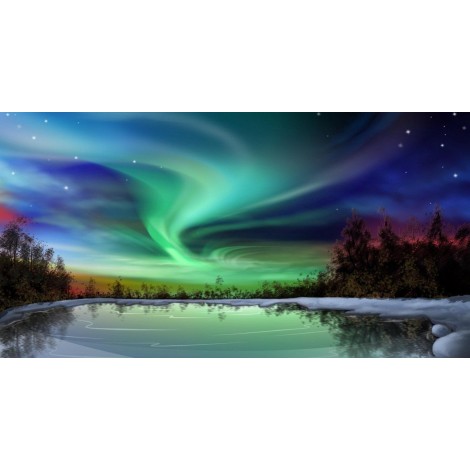 2019 New Dream Embroidery Sky Star Galaxy 5d Diamond Painting Kits UK VM8701