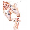 2019 Cheap Mosaic Cute Giraffe Family 5d Diy Diamond Painting Kits UK VM9892