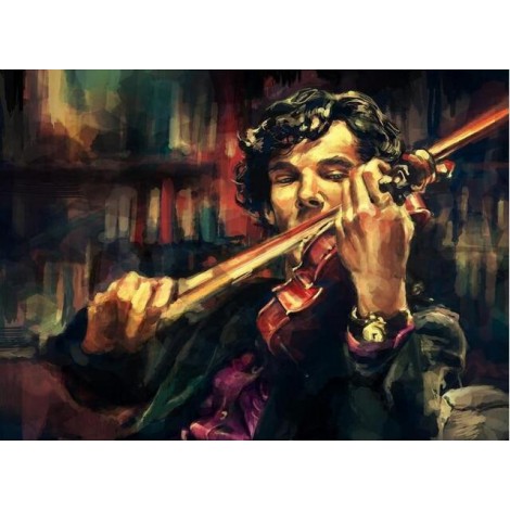 Sherlock Holmes 5D Diy Diamond Painting Kits UK VM92275