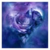 Romantic Heart-shaped  Blue Rose Diamond Painting Kits UK AF9325