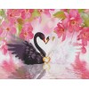 2019 Dream Art Swans Love Pattern Wall Decor 5d Diy Diamond Painting Kits UK VM9946