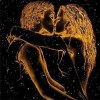 Hot Sale Special Lover Kiss In Night Pattern 5d Diy Diamond Painting Kits UK VM9904