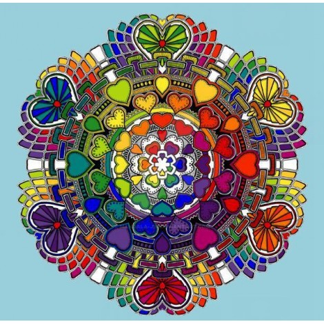 Modern Art Hot Mandala Rhinestone 5d Diy Diamond Painting Kits UK VM20526