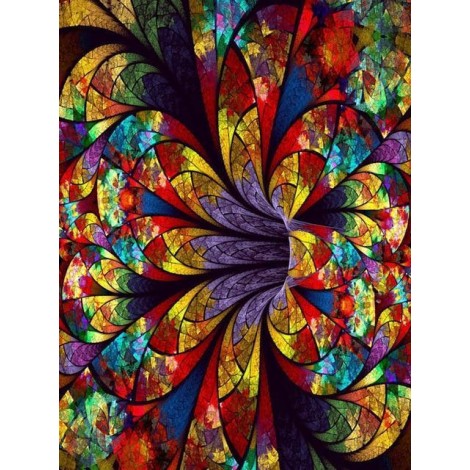 2019 Rhinestone Art Abstract Pattern 5d Diy Crystal Diamond Painting Kits UK BQ5038