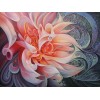 Pink Modern Art Colorful Abstract Flower Pattern 5d Diy Diamond Painting Kits UK VM71862