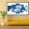 Large Size Multi Panel Dandelion 5D DIY Full Drill Diamond Painting Kits UK QB8125