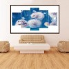 Large Size Multi Panel Dandelion 5D DIY Full Drill Diamond Painting Kits UK QB8125