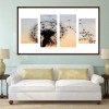 Large Size Multi Panel Dandelion 5D Diy Full Drill Diamond Painting Kits UK QB8119