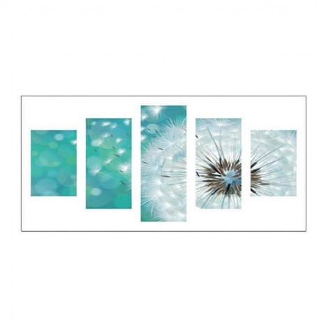 Cheap Large Size Multi Panel Dandelion 5D Diy Full Drill Diamond Painting Kits UK QB8118