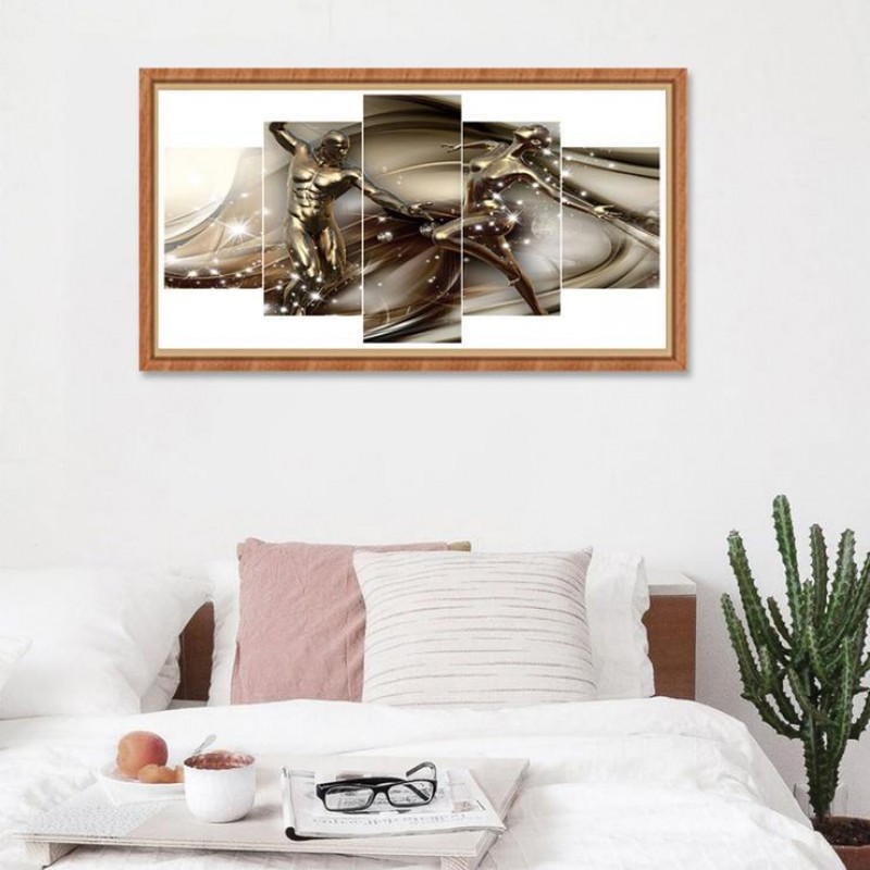 Multi Panel Modern A...