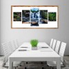 Multi Panel Landscape Waterfall Embroidery 5D DIY Full Drill Diamond Painting Kits UK QB8059