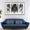 2019 Wall Decor Large Size Tiger Diamond Painting Cross Stitch Kits Uk VM77169