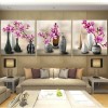 3 Pcs Large Size Multi Panel Full Diamond Flower 5d Diy Diamond Painting Kits UK VM8143