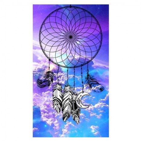 New Cross Stitch Pattern Dream Catcher 5d Diy Diamond Painting Kits UK QB5340