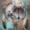 2019 Dream Animal Wolf Pattern 5d Diy Diamond Painting Kits UK VM7043