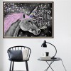 Popular Unicorn Blackboard 5d Diy Diamond Painting  Kits UK AF9033