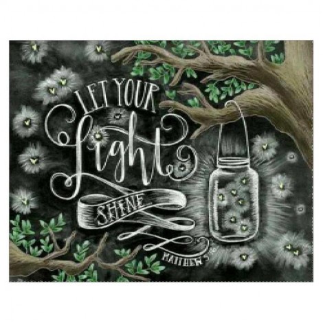 A Whole Latte Love Blackboard Diamond Painting UK AF9045