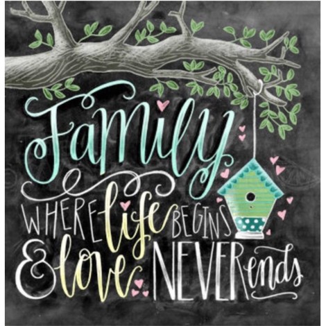 Hot Sale Special Wall Decor Blackboard 5d Diy Diamond Painting Kits UK VM9473