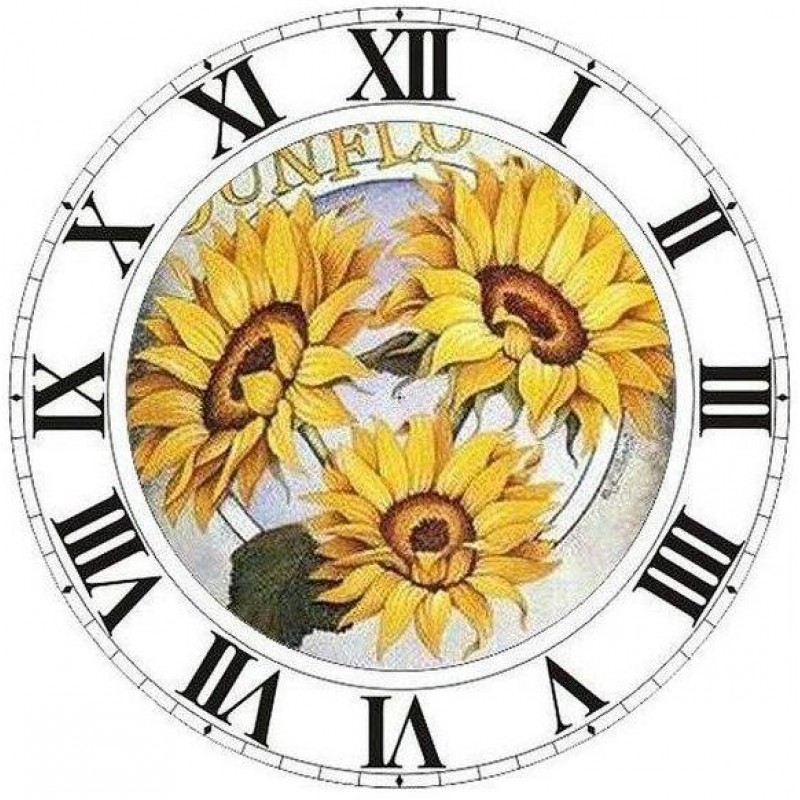2019 Sunflower Clock...