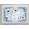 Large 2019 Wall Flower Clock 5D DIY Diamond Painting Cross Stitch Kits UK NB10308