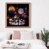 2019 Dream Modern Art Colorful Clock 5d Cross Stitch UK Rhinestone Painting VM1214
