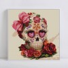 2019 New Hot Sale Flower Skull Picture Decor 5d Diy Diamond Painting Kits UK VM9475