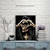Special Skull Heart 5D DIY Embroidery Cross Stitch Diamond Painting Kits UK NB0135