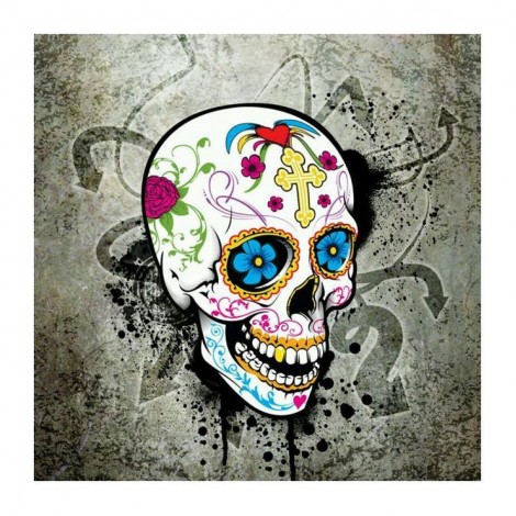 Special Skull Pattern 5d Diy Cross Stitch Diamond Painting Kits UK VM8748
