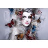 Beauty And Butterfly 5d Diy Diamond Painting Kits UK KN80033