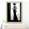 2019 Hot Black And White Woman Picture Wall Decor Diy Diamond Painting Kits UK VM9489