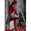 Red Series Picture Diy 5d Diamond Embroidery Cross Stitch Kits UK VM81912