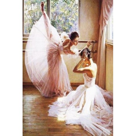 Hot Sale Dancer Girl 5d Diy Cross Stitch Diamond Painting Kits UK NA0955