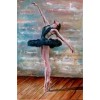Modern Art Full Drill Dancer Girl 5d Diy Diamond Painting Kits UK NA0954