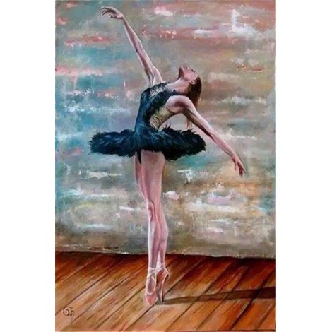 Modern Art Full Drill Dancer Girl 5d Diy Diamond Painting Kits UK NA0954